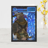 コンピュータゲーム用ファン誕生日カード カード (黄色い花)