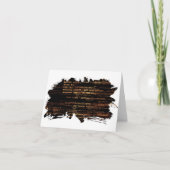 コンピュータコード サンキューカード (正面)