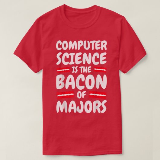 コンピュータサイエンスあるある Tシャツ (デザイン正面)
