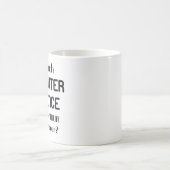 コンピュータサイエンスを教える コーヒーマグカップ (中央)
