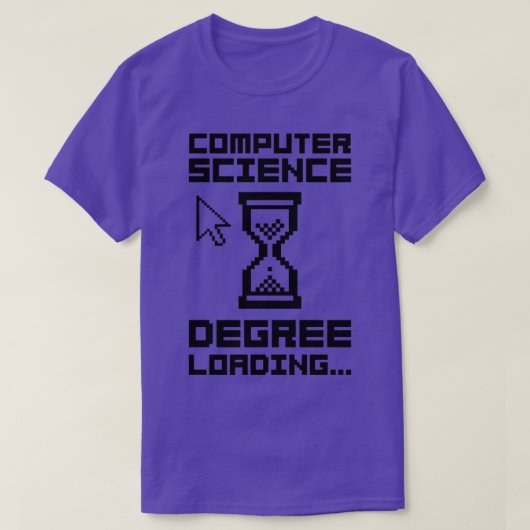 コンピュータサイエンス度負荷2 Tシャツ (デザイン正面)