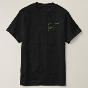 コンピュータサイエンスPythonプログラマー食べコードスリープ Tシャツ