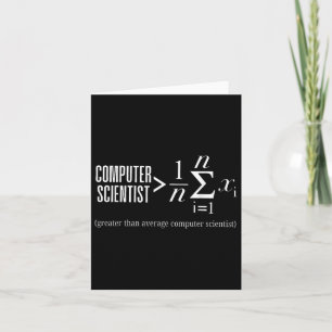 コンピュータサイエンティスト数学プログラマコーダーソフトウェア カード