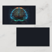 コンピュータサイバー脳名刺 名刺 (正面/裏面)
