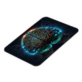 コンピュータサイバー脳磁石 マグネット (左側)