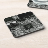 コンピュータサーキットボードのコースター コースター (左側)