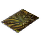 コンピュータサーキットボードパターン ノートブック (左側)