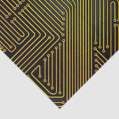 コンピュータサーキットボードパターン 薄葉紙 (詳細)