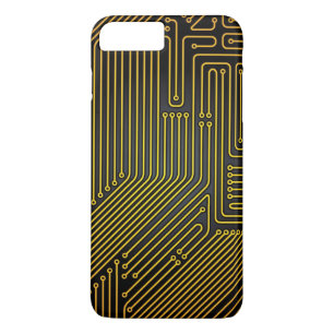 コンピュータサーキットボードパターン iPhone 8 PLUS/7 PLUSケース
