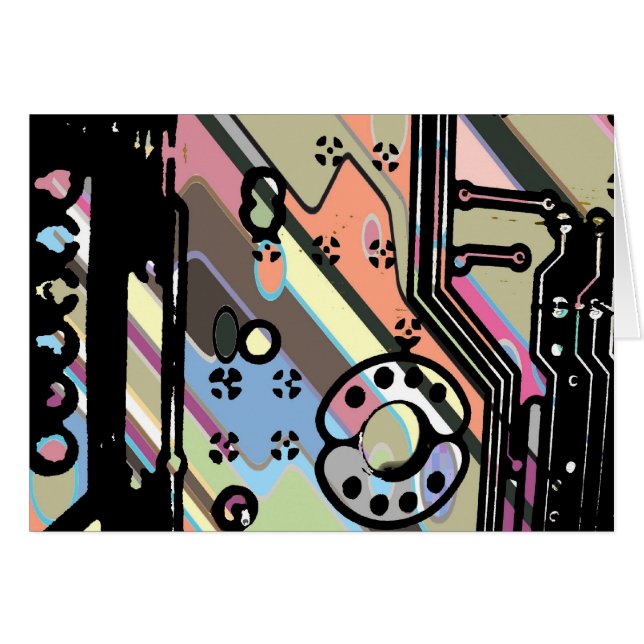 コンピュータサーキットボード (正面横)