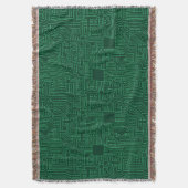 コンピュータサーキットボード スローブランケット (正面縦)