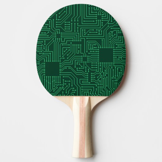コンピュータサーキットボード 卓球ラケット (正面)
