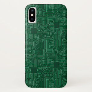 コンピュータサーキットボード iPhone X ケース
