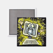 コンピュータショック マグネット (正面/裏面)