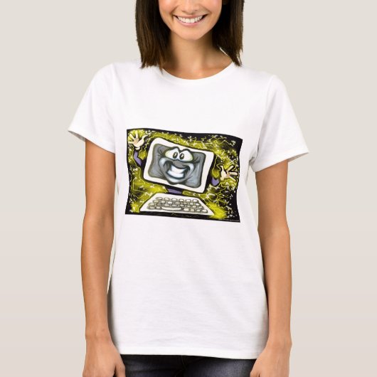 コンピュータショック Tシャツ (正面)