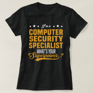 コンピュータセキュリティ専門家 Tシャツ