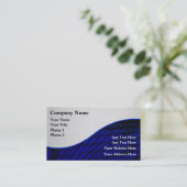 コンピュータテーマビジネスプロフィールカード 名刺 (スタンド正面)