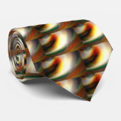 コンピュータデジタル抽象芸術 ネクタイ (ロール)