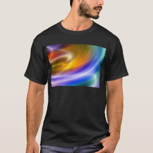コンピュータデジタル抽象芸術 Tシャツ