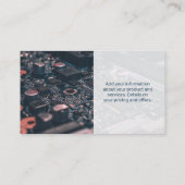 コンピュータデスクトップ | マザーボードテクノロジー 名刺 (裏面)