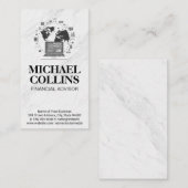 コンピュータネットワーク | データアナリストの世界地図 名刺 (正面/裏面)