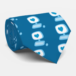 コンピュータハート ネクタイ