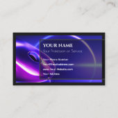 コンピュータハードウェアのスペシャリストと修理担当者 名刺 (裏面)