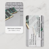 コンピュータハードウェアエキスパートのストレージソリューションの専門家 名刺 (正面/裏面)