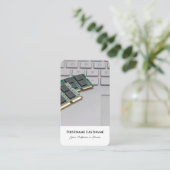 コンピュータハードウェアエキスパートのストレージソリューションの専門家 名刺 (スタンド正面)