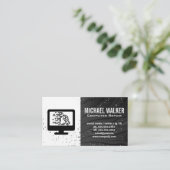 コンピュータハードウェア | テクノロジコンポーネント 名刺 (スタンド正面)