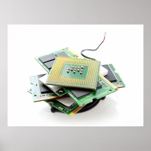 コンピュータハードウェア ポスター (正面)