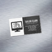 コンピュータハードウェア | 手を握り締める マグネット名刺 (インサイチュ)