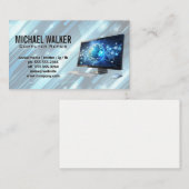 コンピュータハードウェア | 技術 | 修理工 名刺 (正面/裏面)