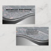 コンピュータパーツ | ハードウェア 名刺 (正面/裏面)