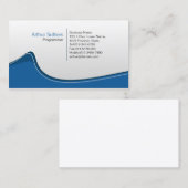 コンピュータプログラマーエレガントテクニカルビジネスCa 名刺 (正面/裏面)