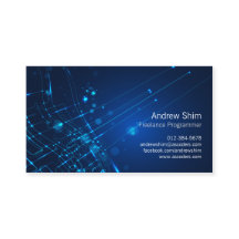 コンピュータプログラマ用名刺ライト回路