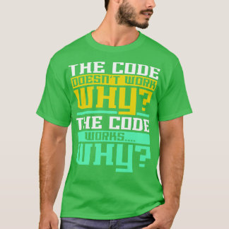 コンピュータプログラマITコーダコーディング Tシャツ