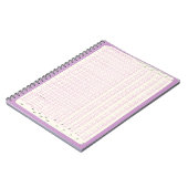 コンピュータプログラミングカードノートブック ノートブック (左側)