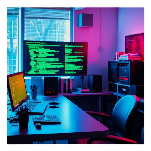 コンピュータプログラミング ポスター (正面)
