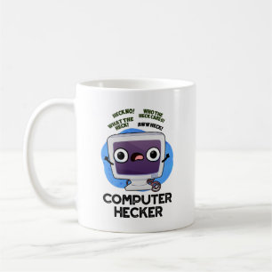 コンピュータヘッカーハおもしろいーカープン コーヒーマグカップ
