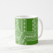コンピュータボードパターン コーヒーマグカップ (正面右)
