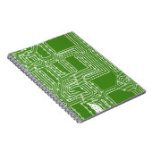 コンピュータボードパターン ノートブック (右側)