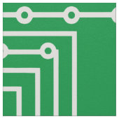 コンピュータボードパターン ファブリック (クローズアップ)