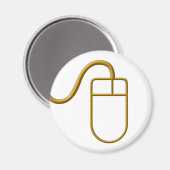 コンピュータマウス マグネット (正面/裏面)