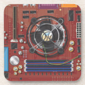 コンピュータマザーボード コースター (正面)