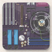 コンピュータマザーボード コースター (正面)