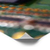 コンピュータメモリチップ ポスター (角)