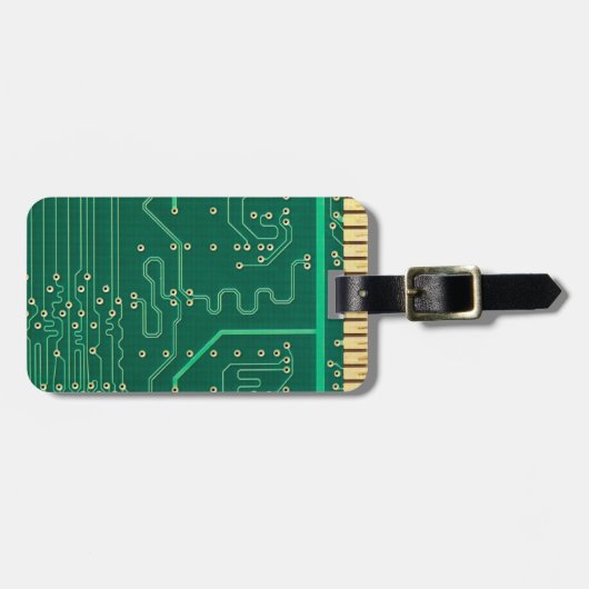 コンピュータメモリプレート ラゲッジタグ (正面横)