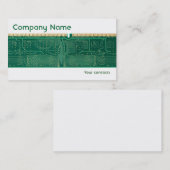 コンピュータメモリプレート 名刺 (正面/裏面)