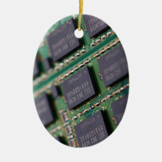 コンピュータメモリーチップ セラミックオーナメント